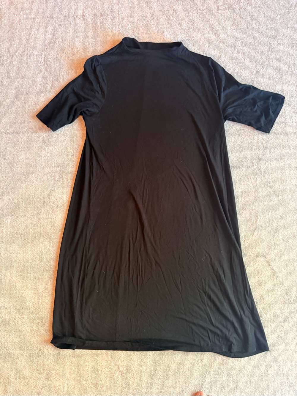 Eileen Fisher Mock Neck T-shirt dress